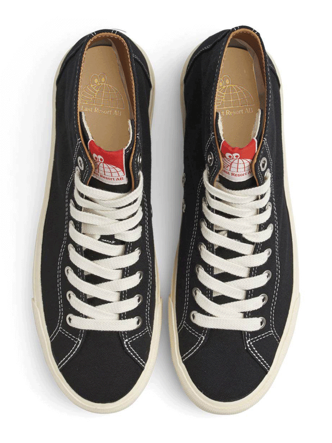 Last Resort Canvas Hi Black/White | BLACK/WHITE