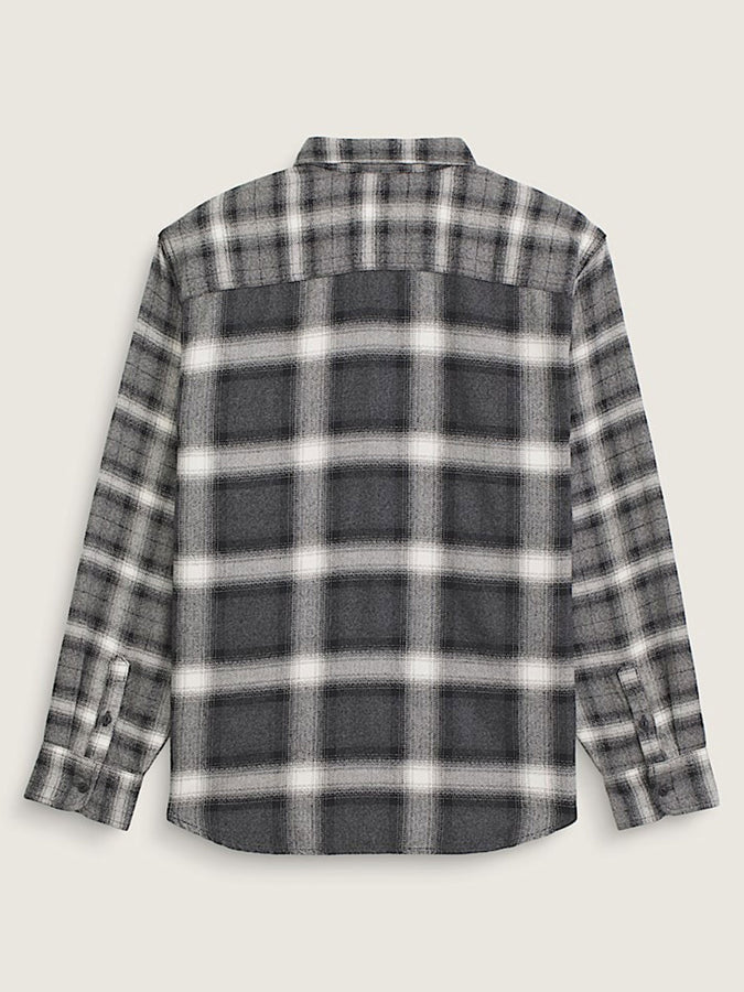 Vans Lawson Mixed Plaid Flannel Long Sleeve Buttondown Shirt Holiday 2026 | CHARCOAL GREY (H91)
