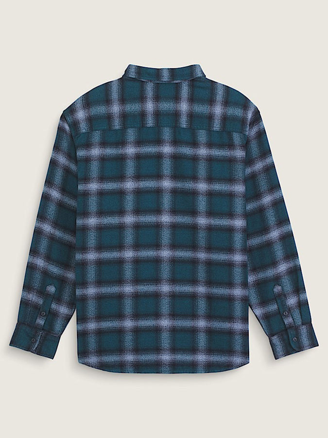 Vans Lawson Plaid Flannel Long Sleeve Buttondown Shirt Holiday 2026 | OCEAN TEAL (GRO)