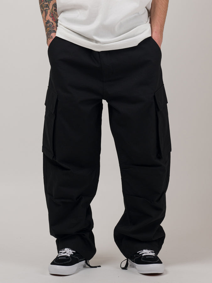 Loviah Ripstop Cargo Pants | BLACK