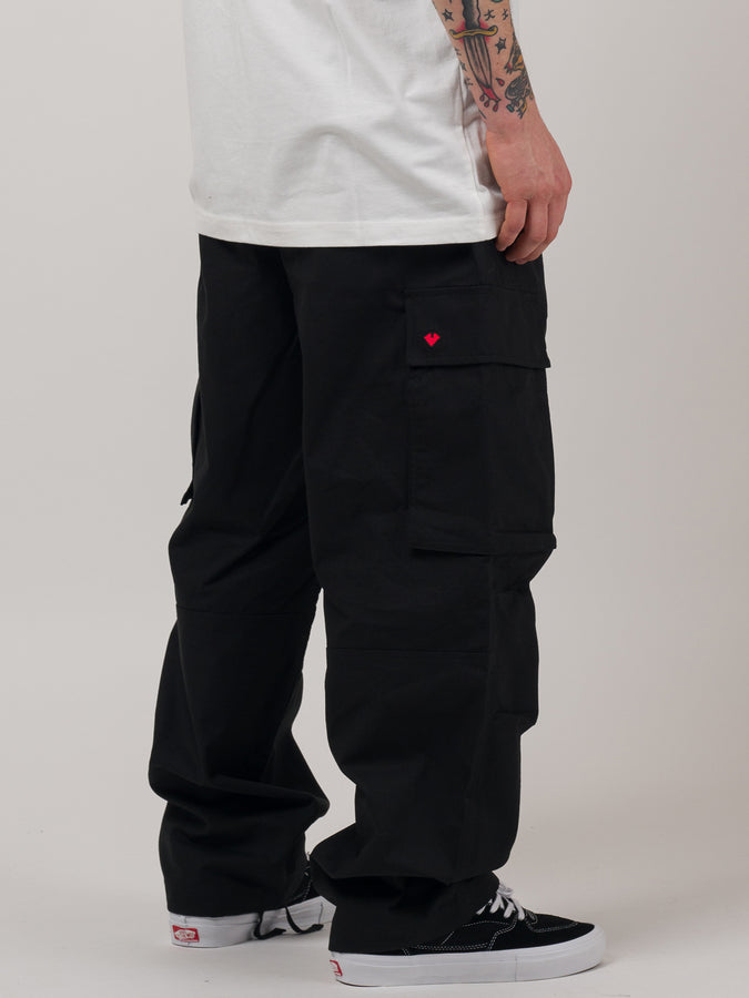 Loviah Ripstop Cargo Pants | BLACK