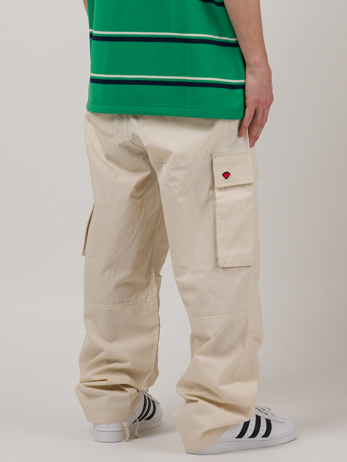Loviah Ripstop Cargo Pants | WHITE