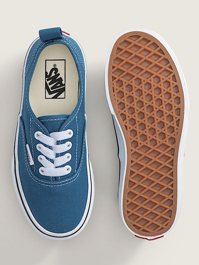 Vans Authentic Elastic Lace Shoes | NAVY/TRUE WHITE (LXO)