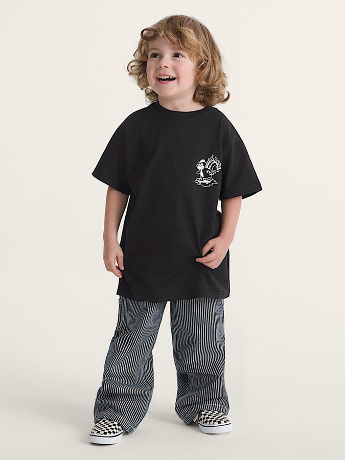 Vans Drill Chore Loose Stripe Pants (Kids 2-7) Fall 2026 | INDIGO (IND)