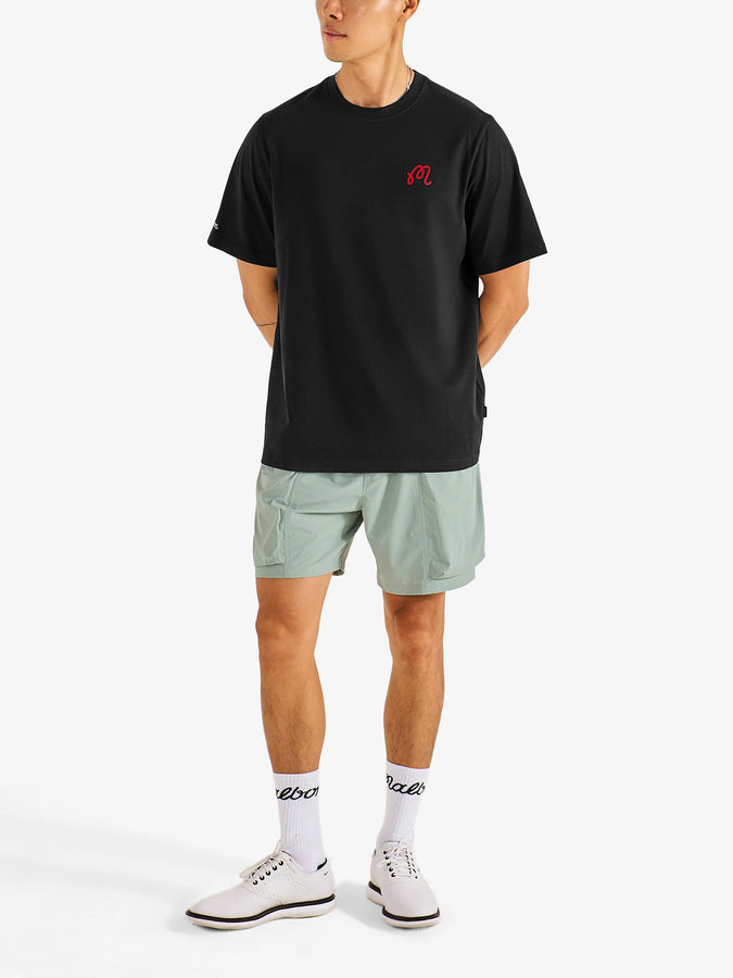 Malbon Bermuda Benchmark T-Shirt Fall 2026 | BLACK