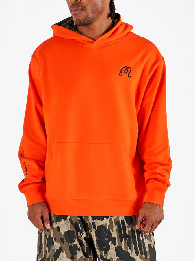 Malbon Fesque Tour Divot Camo Hoodie Spring 2026 | FLAME/BARK CAMO