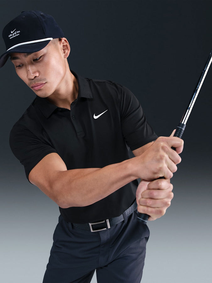 Nike Fairway Fresh Velocity Dri-Fit Good Polo Spring 2026 | BLACK/WHITE (010)