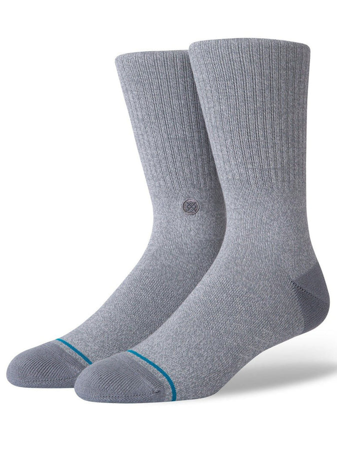 Stance Icon Grey Heather Socks Fall | GREY HEATHER (GRH)