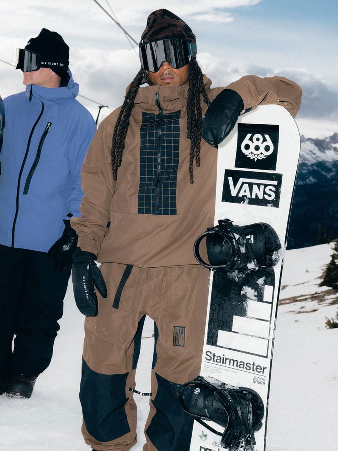 686 Ghost 2.5L Anorak 2027 – Shell Jacket | DARK EARTH RIPSTOP (DERP)