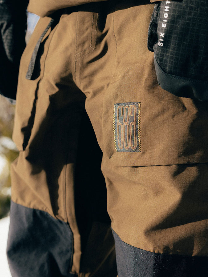 686 Ghost 2.5L 2027 – Shell Pants | DARK EARTH RIPSTOP (DERP)
