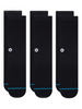 Stance Icon 3 Pack Black Socks