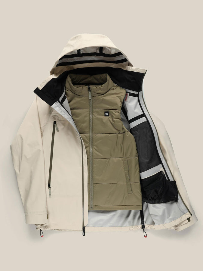 686 Smarty 3-In-1 Rodeo 2027 – Insulated Jacket | LIMESTONE (LMST)
