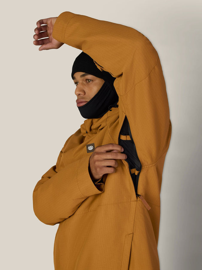 686 Fondation Insulated 2027 – Insulated Jacket | BRONZE RIPSTOP (BZRP)