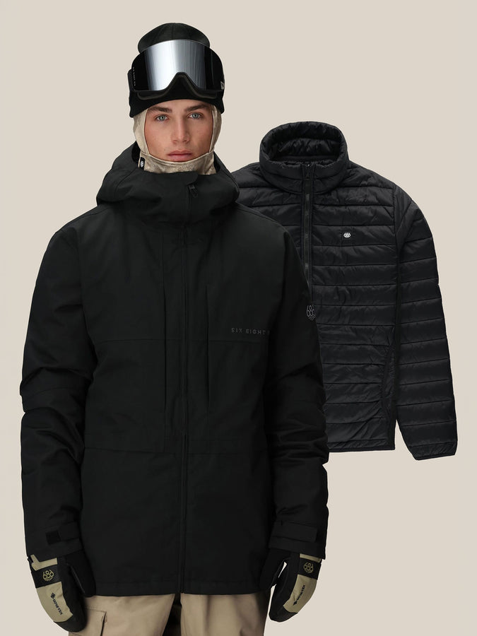 686 Smarty 3-In-1 Form 2027 – Insulated Jacket | BLACK (BLK)