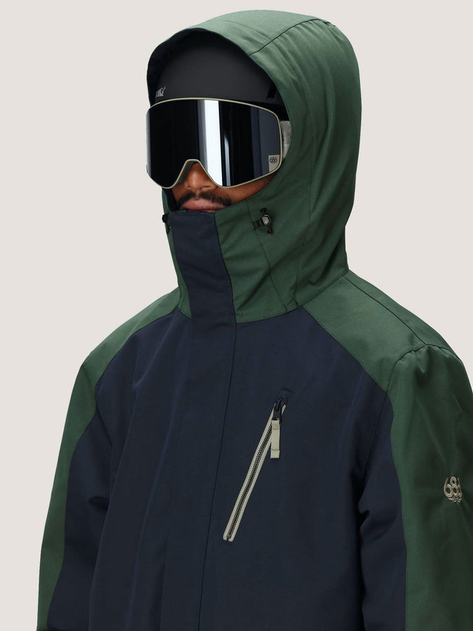 686 Nightline Insulated Jacket Winter 2026 | NAVY COLORBLOCK (NVCB)