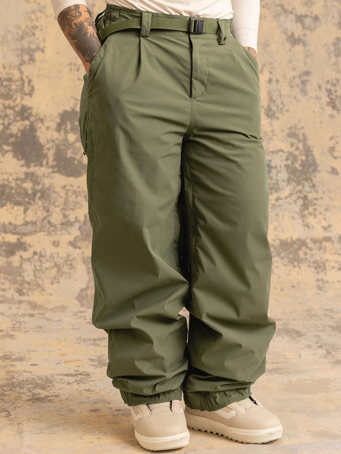 686 Outline 2027 – Women's Shell Pants | FATIGUE GREEN (FTG)