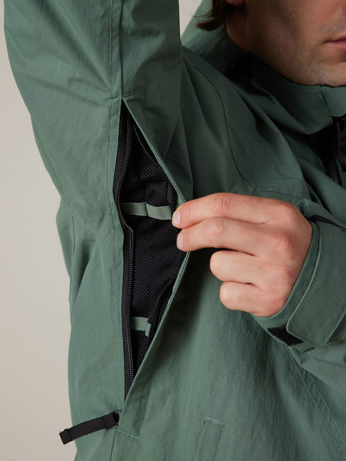 686 Dojo 2027 – Shell Jacket | FADED GREEN CRINKLE (FGCK)