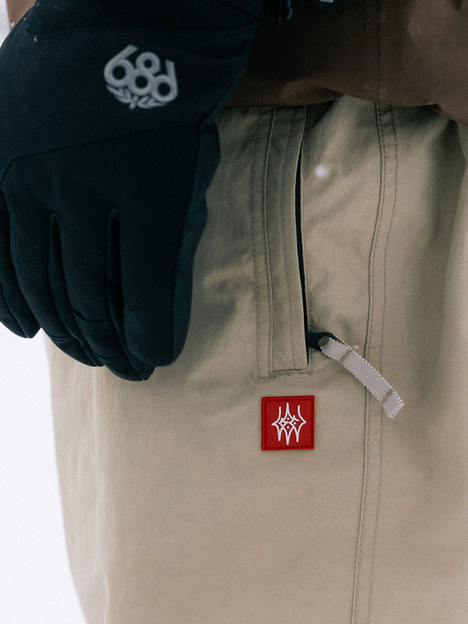 686 Dojo 20K 2027 – Shell Pants | KHAKI CRINKLE (KHCR)