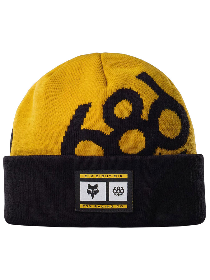 686 Fox Racing Cuff Beanie | FOX YELLOW (FXYE)