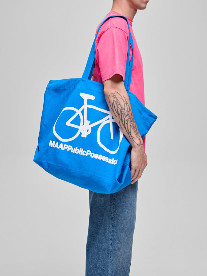 Maap x Public Possession Oversized Tote Bag Fall 2026 | COBALT BLUE