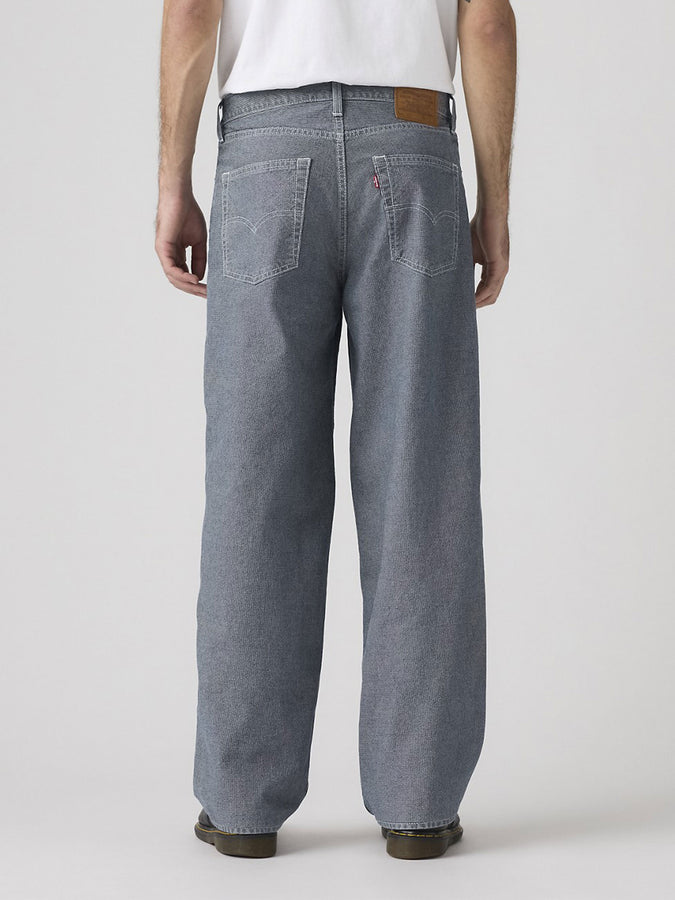 Levis 578 Baggy Aged Indigo Pin Check Jeans Spring 2026 | AGED INDIGO PIN CHECK (0057)