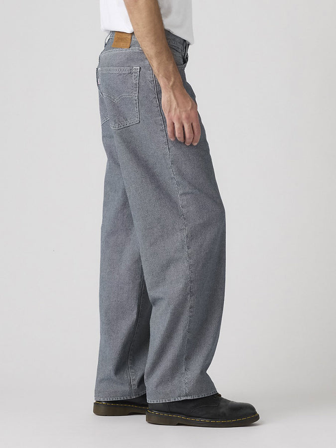 Levis 578 Baggy Aged Indigo Pin Check Jeans Spring 2026 | AGED INDIGO PIN CHECK (0057)