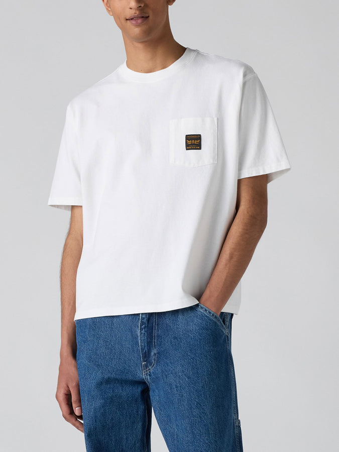 Levis Workwear Pocket Bright White T-Shirt Fall 2026 | BRIGHT WHITE (0008)