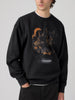 Levis Relaxed Graphic Wolf Blck Crewneck Sweatshirt Fall 2026