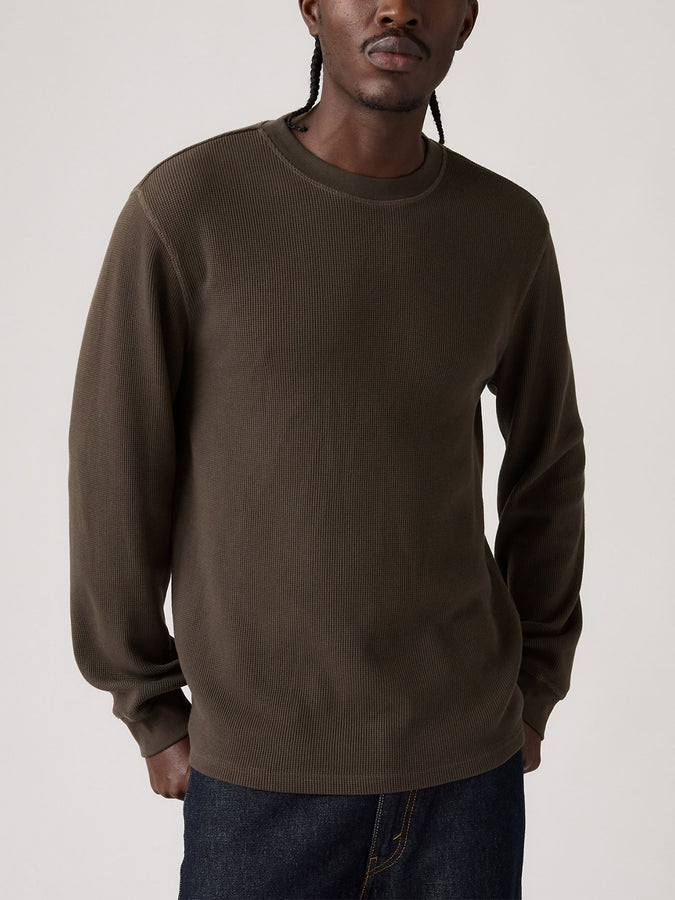 Levis Standard Thermal Coffee Long Sleeve T-Shirt Fall 2026 | COFFEE (0117)