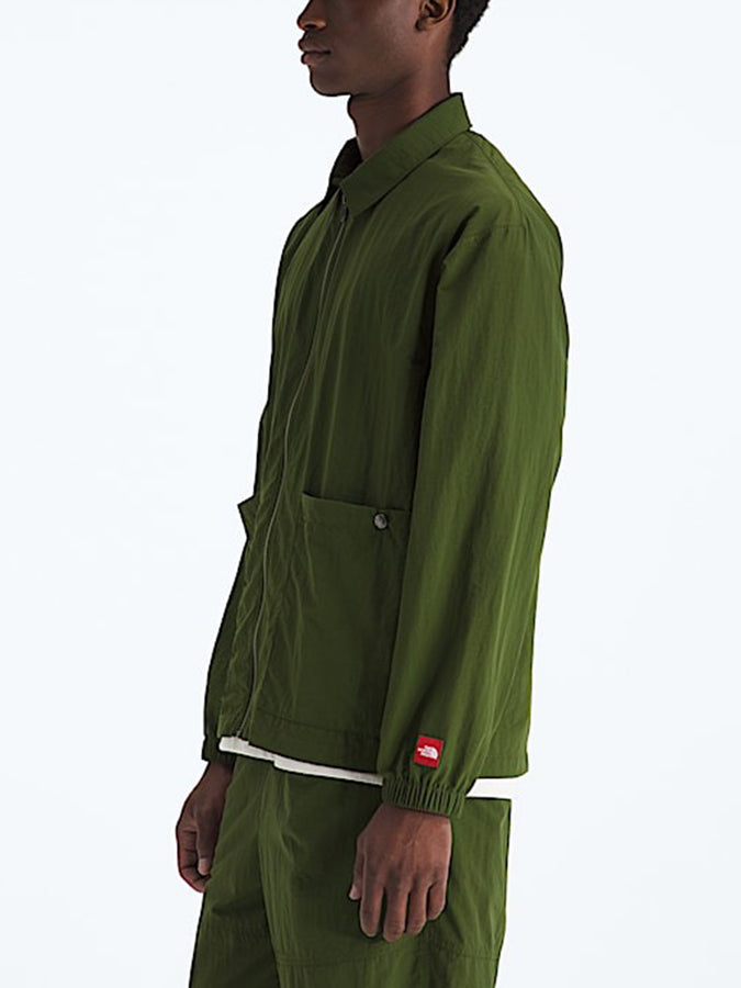 The North Face Tnf Red Box Nylon Shirt Jacket Spring 2026 | WOODLAND GREEN (BRI)