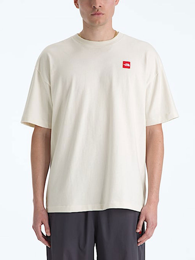 The North Face Tnf Red Box T-Shirt Spring 2026 | WHITE DUNE (QLI)