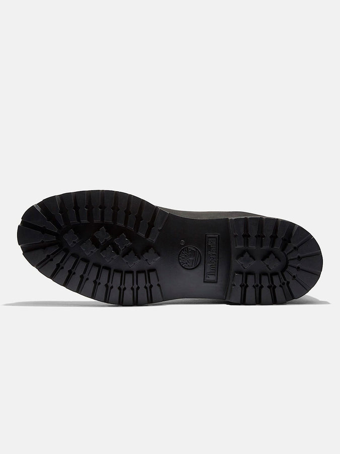 Timberland Premium 6 Inch Lace-Up Waterprf Black Nubuck Boots | BLACK
