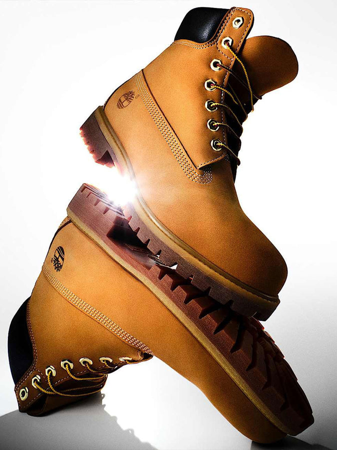 Timberland Premium 6 Inch Lace-Up Waterproof Wheat Boots | WHEAT