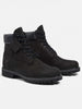 Timberland Premium 6 Inch Lace-Up Waterprf Black Nubuck Boots