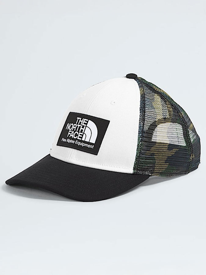The North Face Mudder Trucker Snapback Hat | TNF BLACK/TNF WHITE/CAMO (97O)