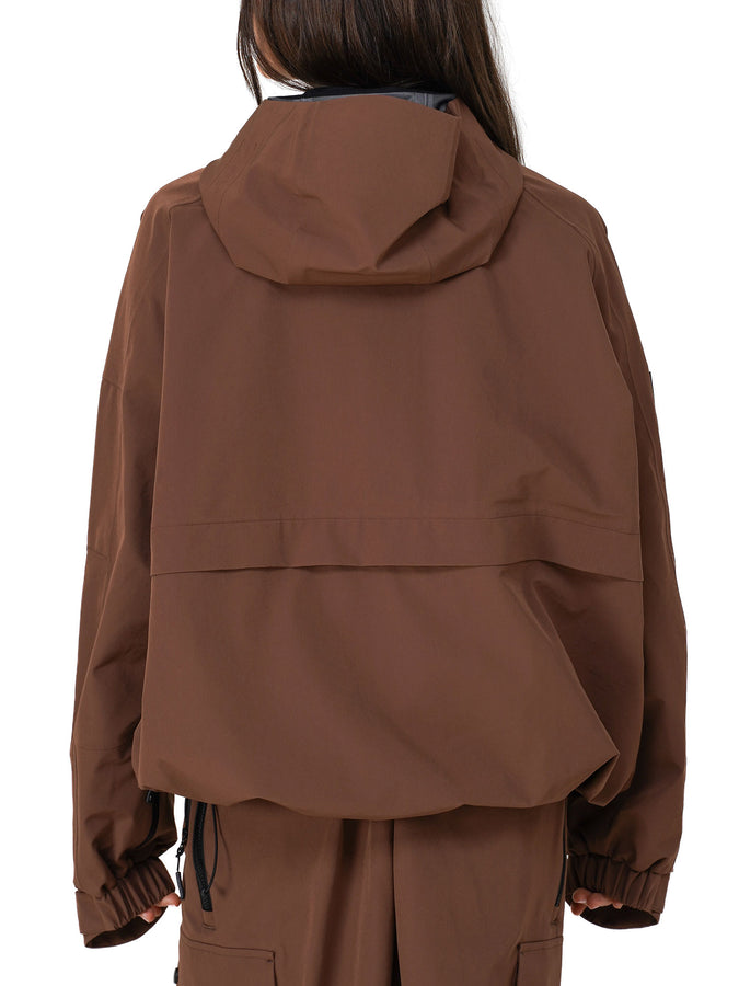 NTR Mudstone 3-Layer Outer Shell 2027 – Women's Shell Jacket | BROWN