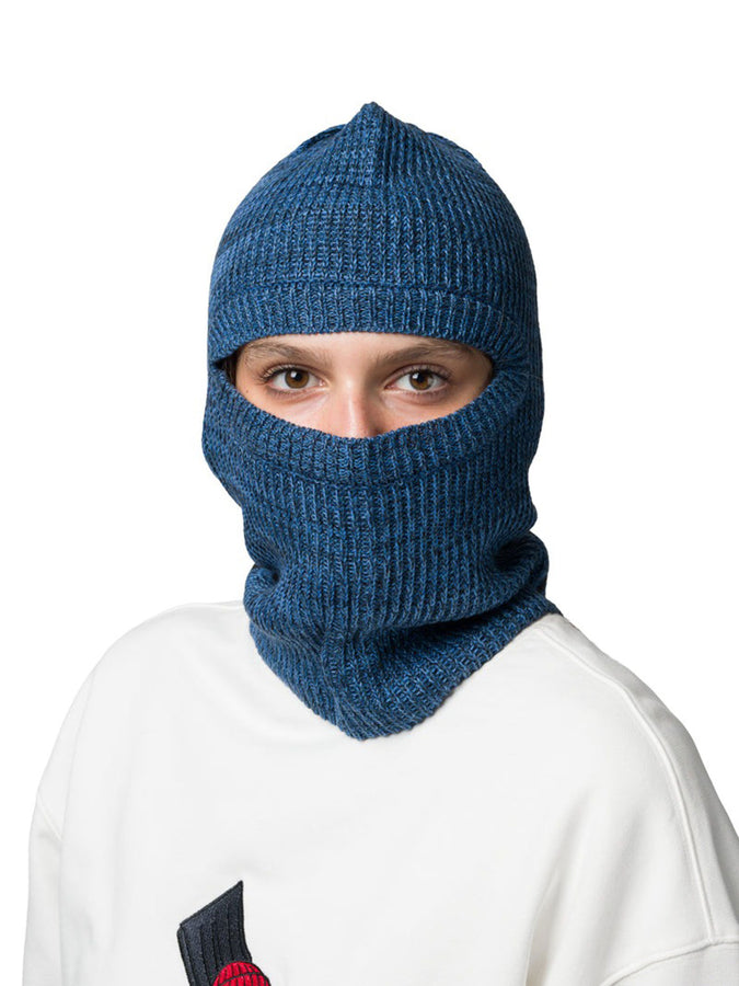 Souvenir Multi Yarn Burglar Balaclava | BLUES