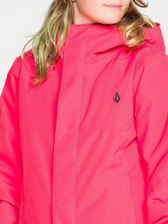 Volcom Sass'N'Frass 2027 – Insulated Jacket (Youth 7-14) | BRIGHT CHERRY (B0C)