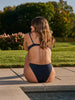 Nana The Brand Chloe Shiny Rib Bikini Top Spring 2026