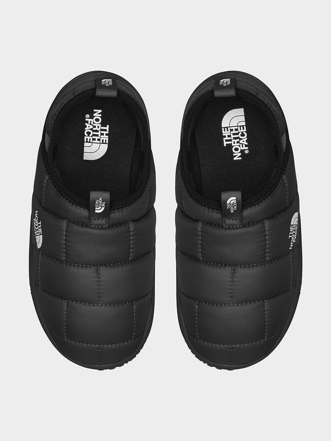 The North Face Thermoball Traction Mule II Black/Black Shoes | TNF BLACK/TNF WHITE (KY4)