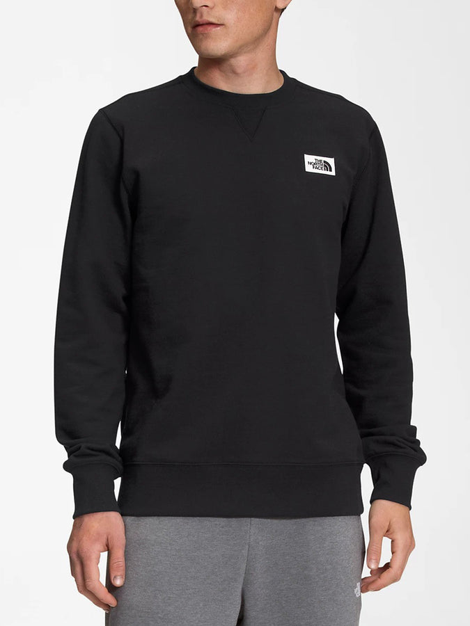 The North Face Heritage Patch Crewneck Sweatshirt | TNF BLACK (JK3)