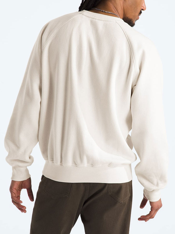 The North Face Evolution Crewneck Sweatshirt | WHITE DUNE/TNF WHITE (UBO)