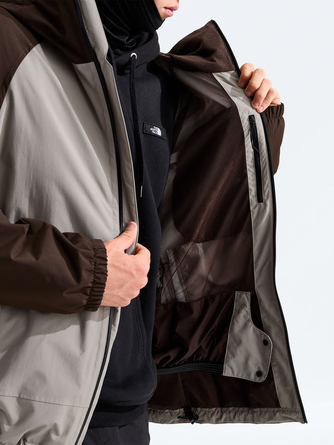 The North Face Slider 2027 – Shell Jacket | STONE SLAB/DARK CHESTNUT (SM6)