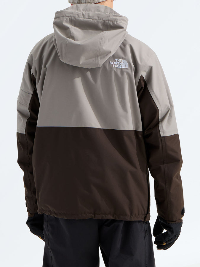 The North Face Everyday Anorak 2027 – Shell Jacket | STONE SLAB/DARK CHESTNUT (SM6)