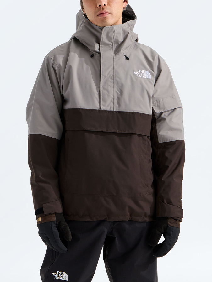 The North Face Everyday Anorak 2027 – Shell Jacket | STONE SLAB/DARK CHESTNUT (SM6)