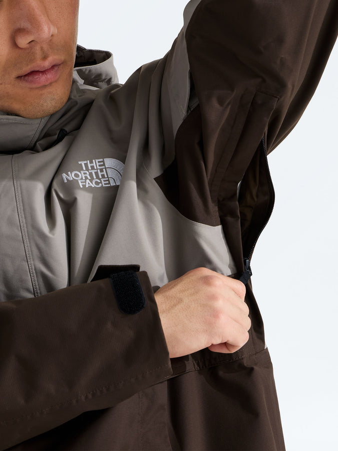 The North Face Everyday Anorak 2027 – Shell Jacket | STONE SLAB/DARK CHESTNUT (SM6)