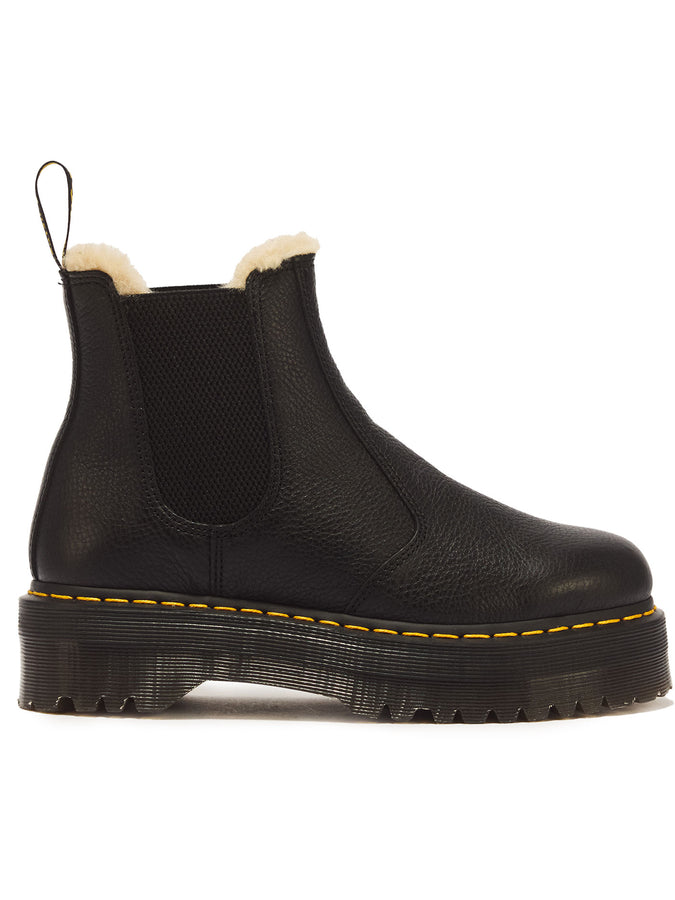 Dr.Martens 2976 Quad Faux Fur Lined Pisa Boots Winter 2027 | BLACK