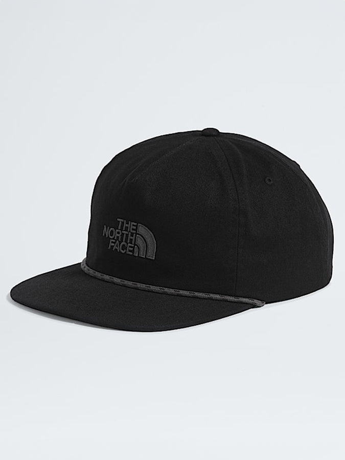 The North Face Norm 5 Panel Strapback Hat | TNF BLACK/ASPHALT GREY (KT0)
