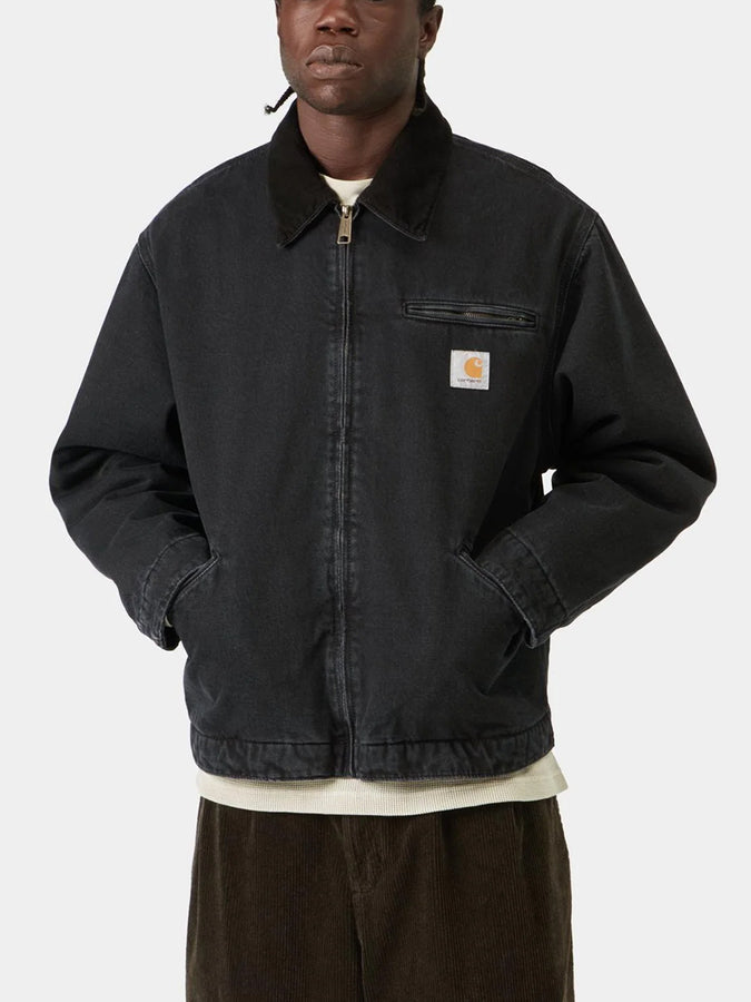 Carhartt WIP OG Detroit Denim Jacket Fall 2026 | BLACK/BLACK STONE WASH (00E06)