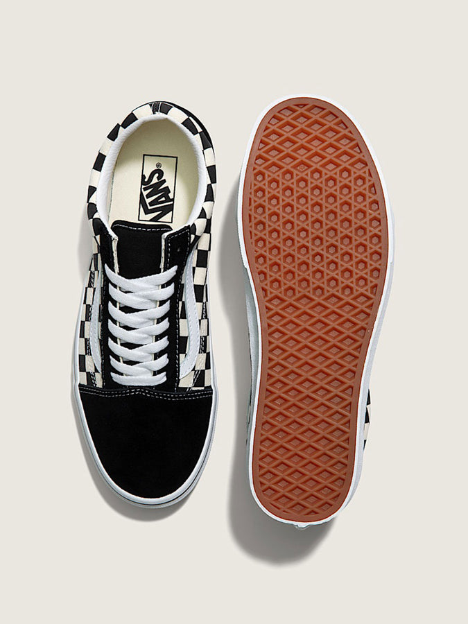 Vans Old Skool Primary Check Black/White Shoes | PRIMARY CHECK BLK/BLANC (P0S)